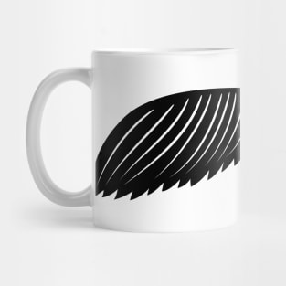 Broom Moustache Mug